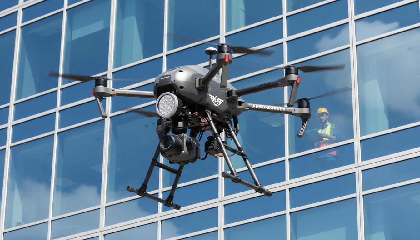 Inspekce stavu stromu dronem před rizikovým kácením